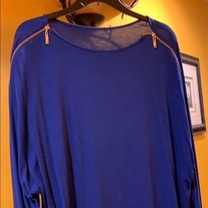 Long sleeve blue tunic! Large